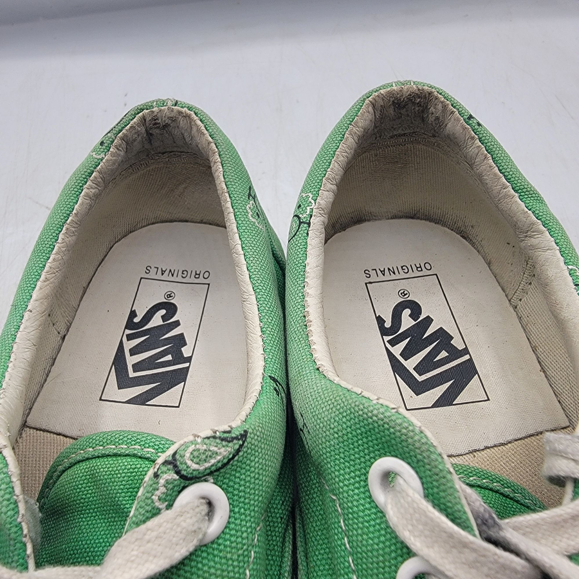 Vans Vans Vault OG Era Paisley Green Womens 7.5 Sneaker Shoes Cal Size US 7.5 / IT 37.5 - 10 Thumbnail