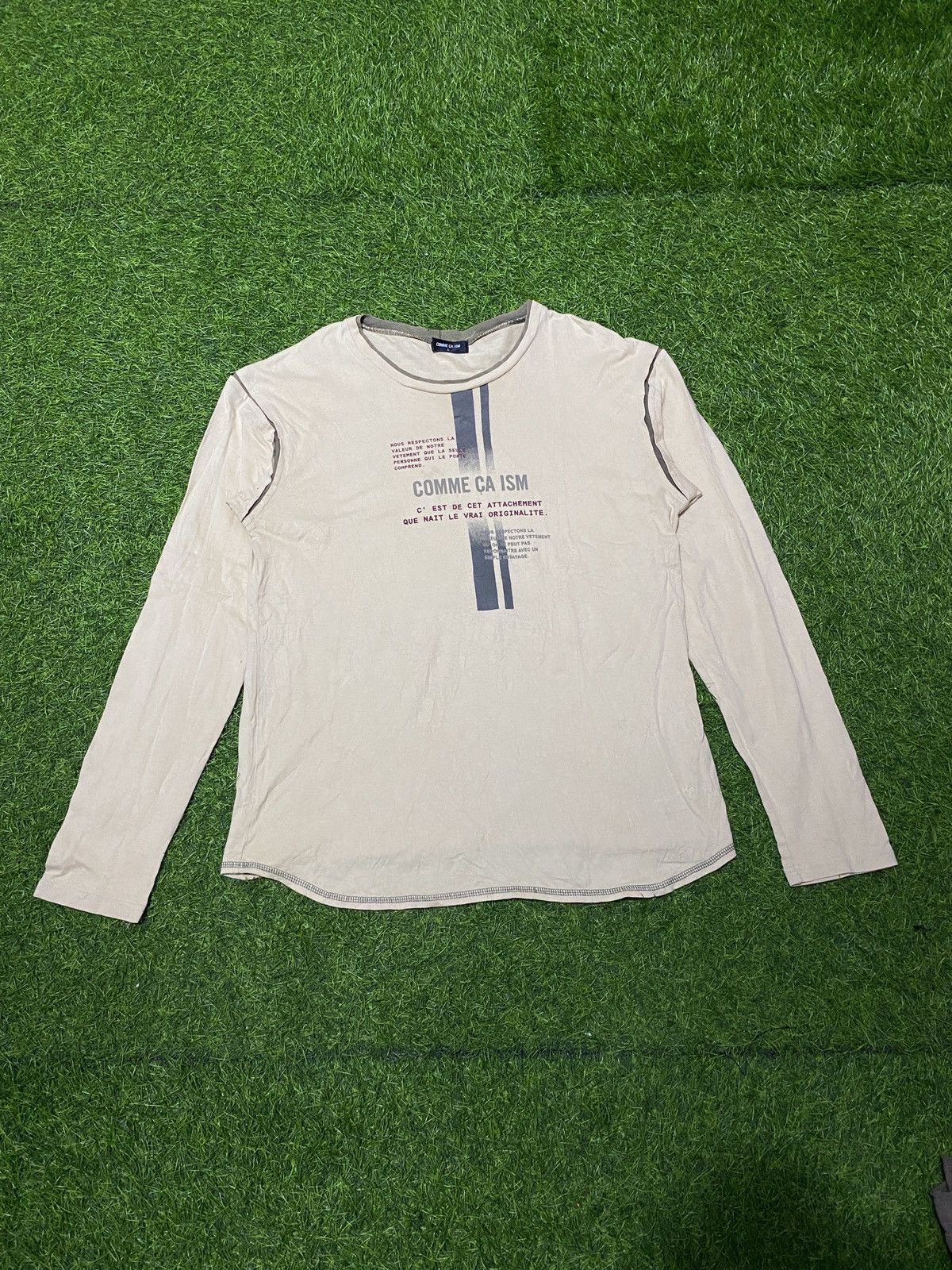 Hysteric Glamour × If Six Was Nine × Japanese Brand Longsleeve Comme ca ism poem Size US L / EU 52-54 / 3 - 3 Thumbnail
