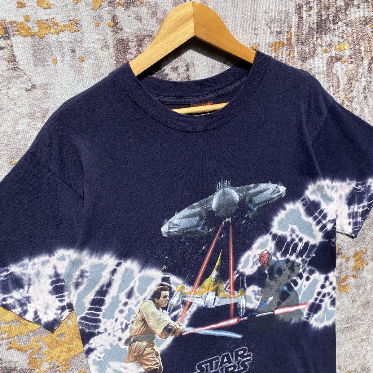 Star Wars Vintage 90s Star Wars The Phantom Menace Episode 1 Shirt Size US M / EU 48-50 / 2 - 5 Thumbnail