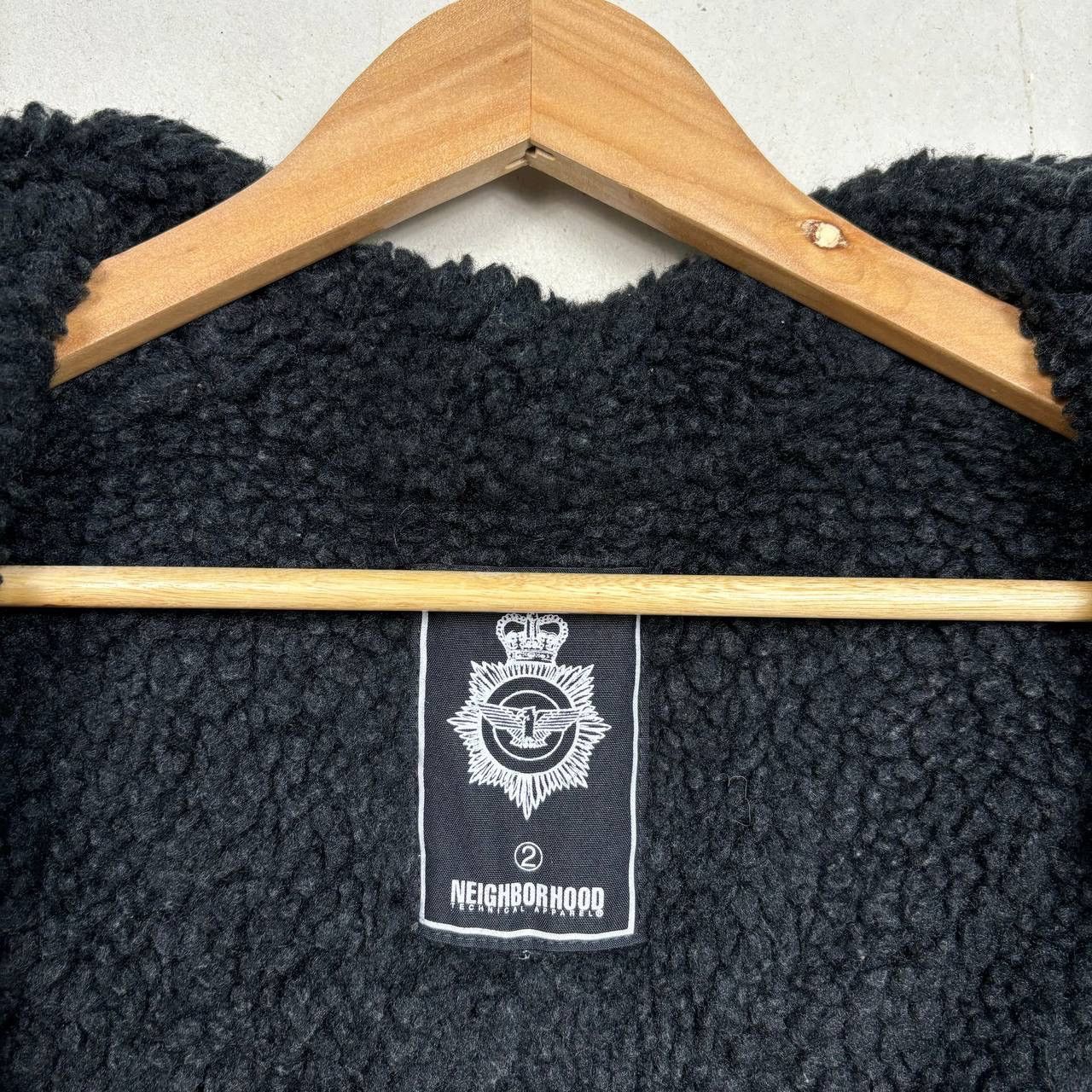 Neighborhood NWT Neighborhood Tokyo Corduroy Sherpa Jacket Black Size 2 Size US M / EU 48-50 / 2 - 7 Thumbnail