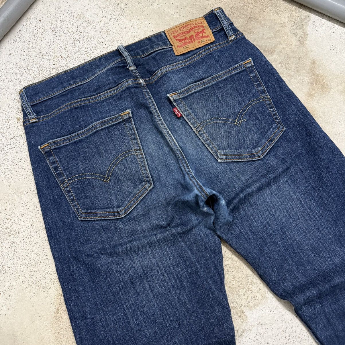 Levi's Levis 502 Modern Stretch Distressed Denim Pants Size US 32 / EU 48 - 9 Thumbnail