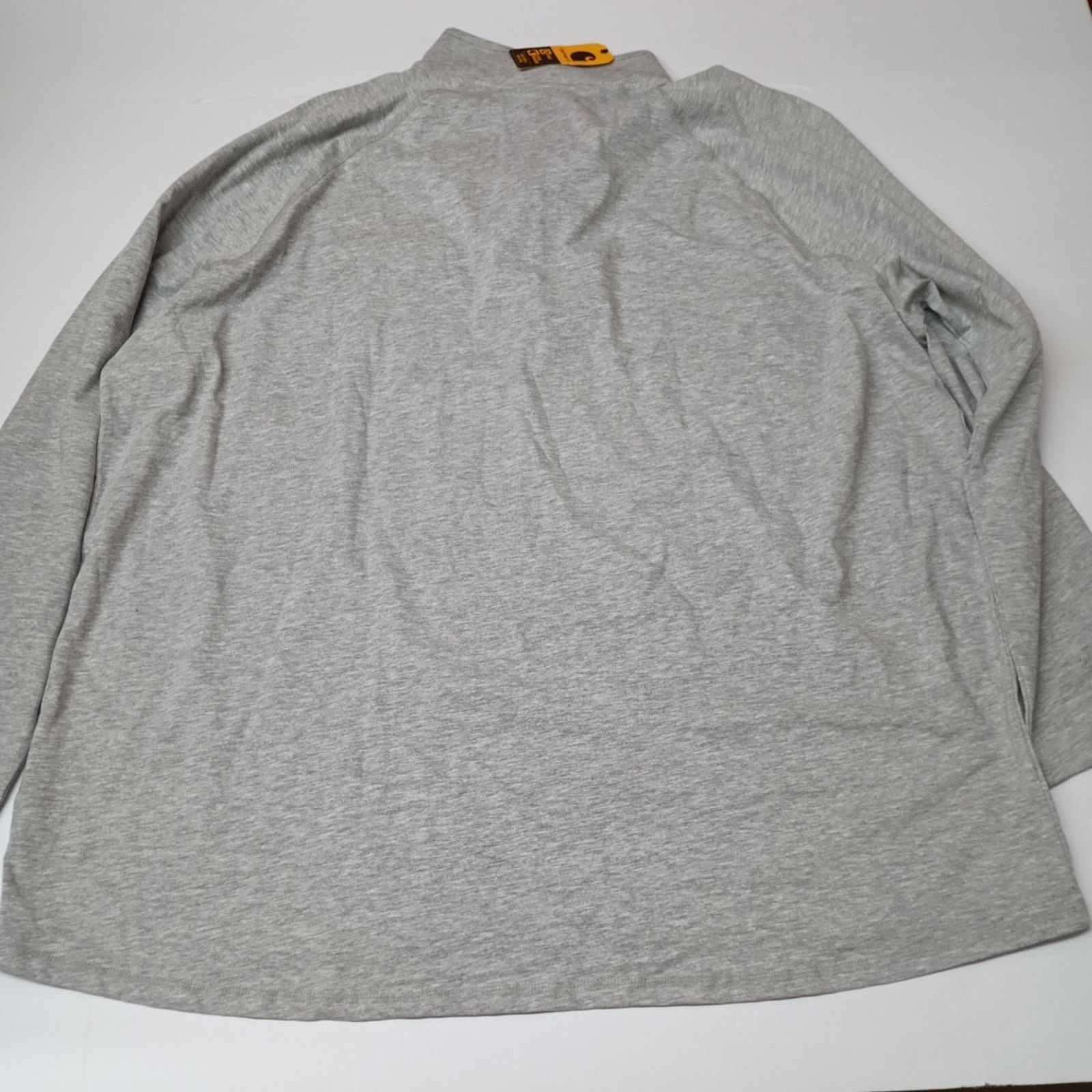 Carhartt Carhartt Force Relaxed Fit 1/4 Zip Shirt Men's 4XL Gray New Size US XXL / EU 58 / 5 - 9 Thumbnail