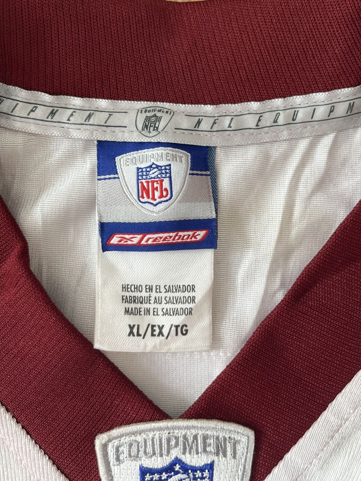 Reebok 2005/06 Washington Redskins #11 Ramsey Reebok Away Jersey XL Size US XL / EU 56 / 4 - 5 Thumbnail