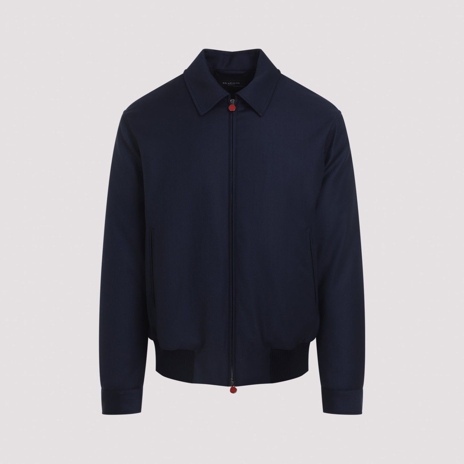 Kiton KITON Navy Wool/Cashmere Bomber Jacket New & Authentic (Men' Size US M / EU 48-50 / 2 - 1 Thumbnail