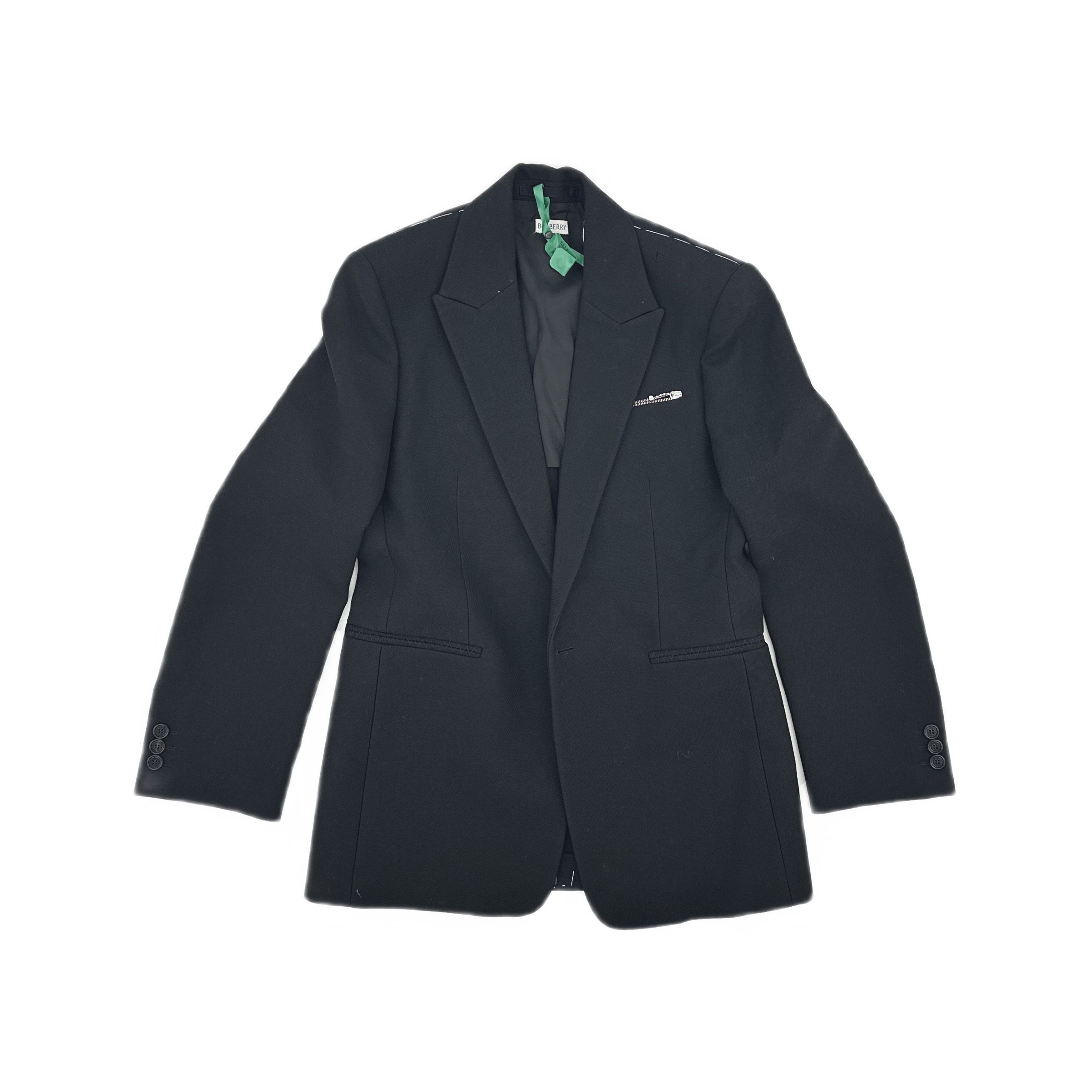 Burberry Burberry Single Breasted Wool Blazer Size 38R Size 38R - 1 Thumbnail
