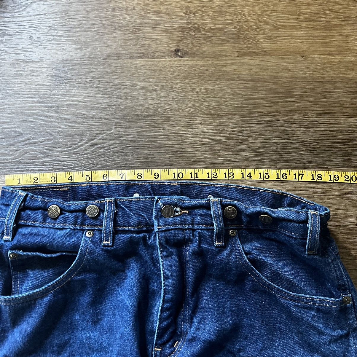Vintage Dark Wash Vtg Prsn Blue Denim Cargos Size US 36 / EU 52 - 3 Thumbnail