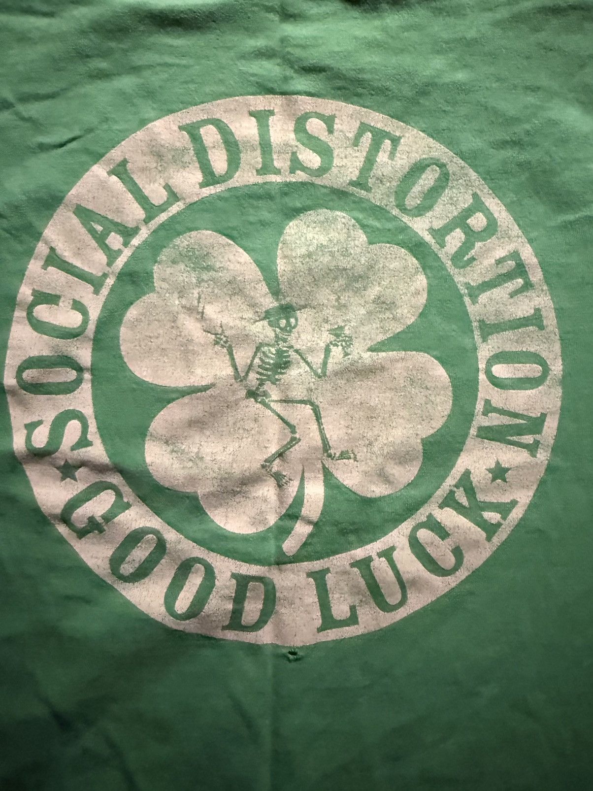 Other Vintage Social Distortion St. Paddy’s Tee w/ clover Size US XL / EU 56 / 4 - 3 Thumbnail