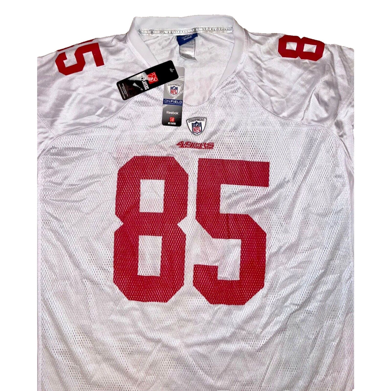Reebok San Francisco 49ers Vernon Davis Reebok Jersey 2XL NWT Size US XXL / EU 58 / 5 - 5 Thumbnail