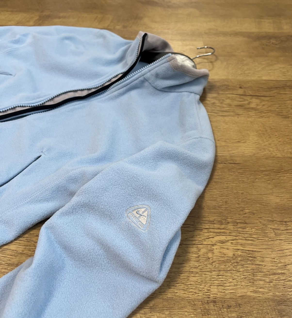 Vintage Nike ACG jacket Vintage sky blue fleece Size XS / US 0-2 / IT 36-38 - 3 Thumbnail