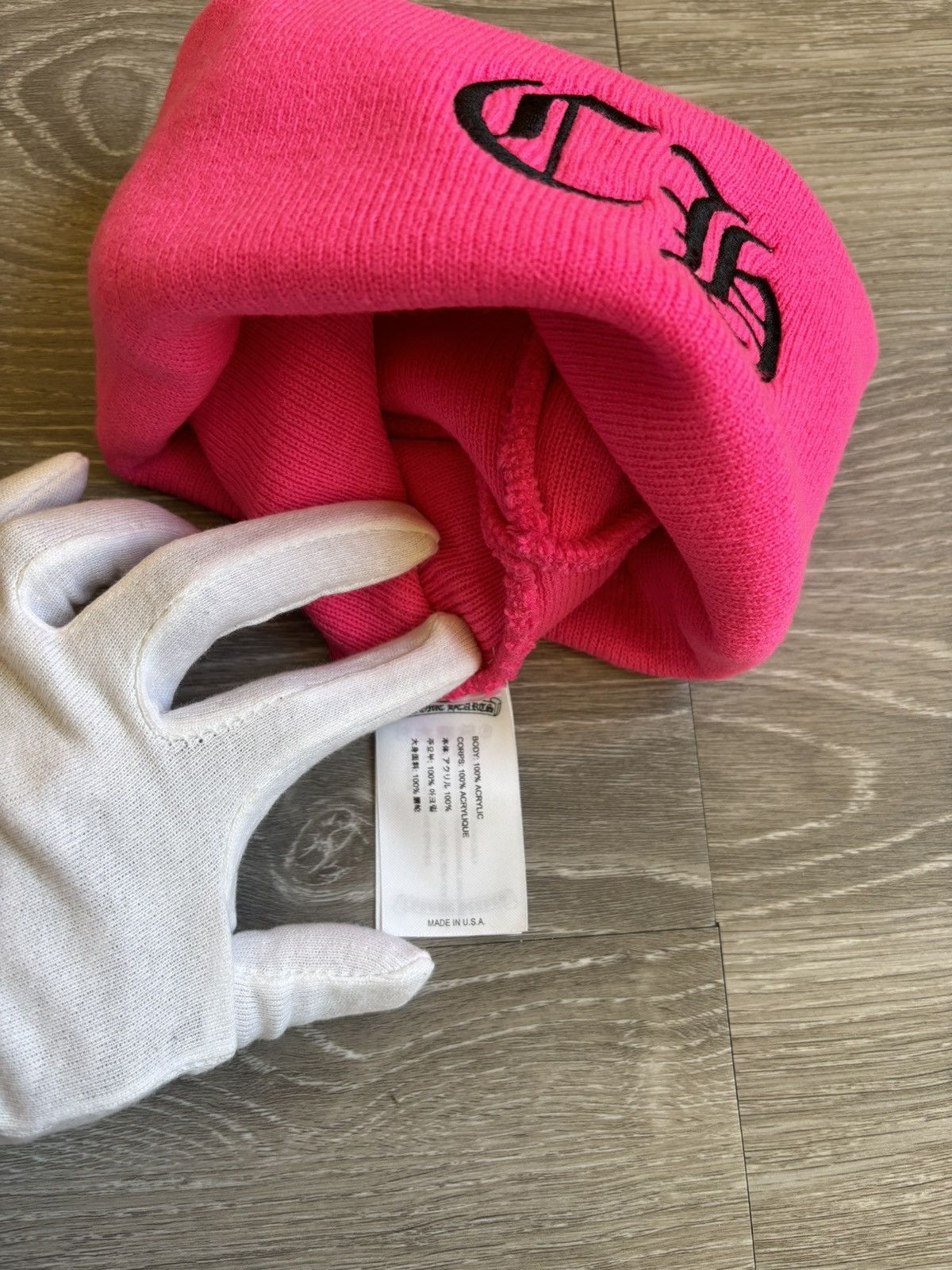 Chrome Hearts Chrome Hearts Pink Watch Cap Beanie Size ONE SIZE - 3 Thumbnail