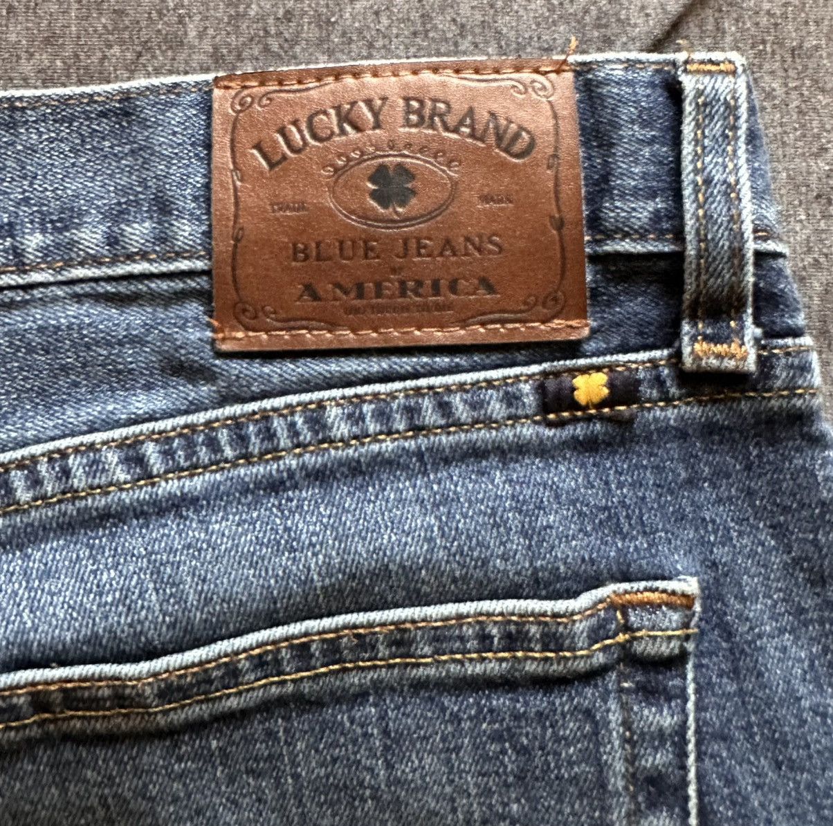 Lucky Brand Lucky Brand Denim x Vintage x Distressed Size US 36 / EU 52 - 9 Thumbnail