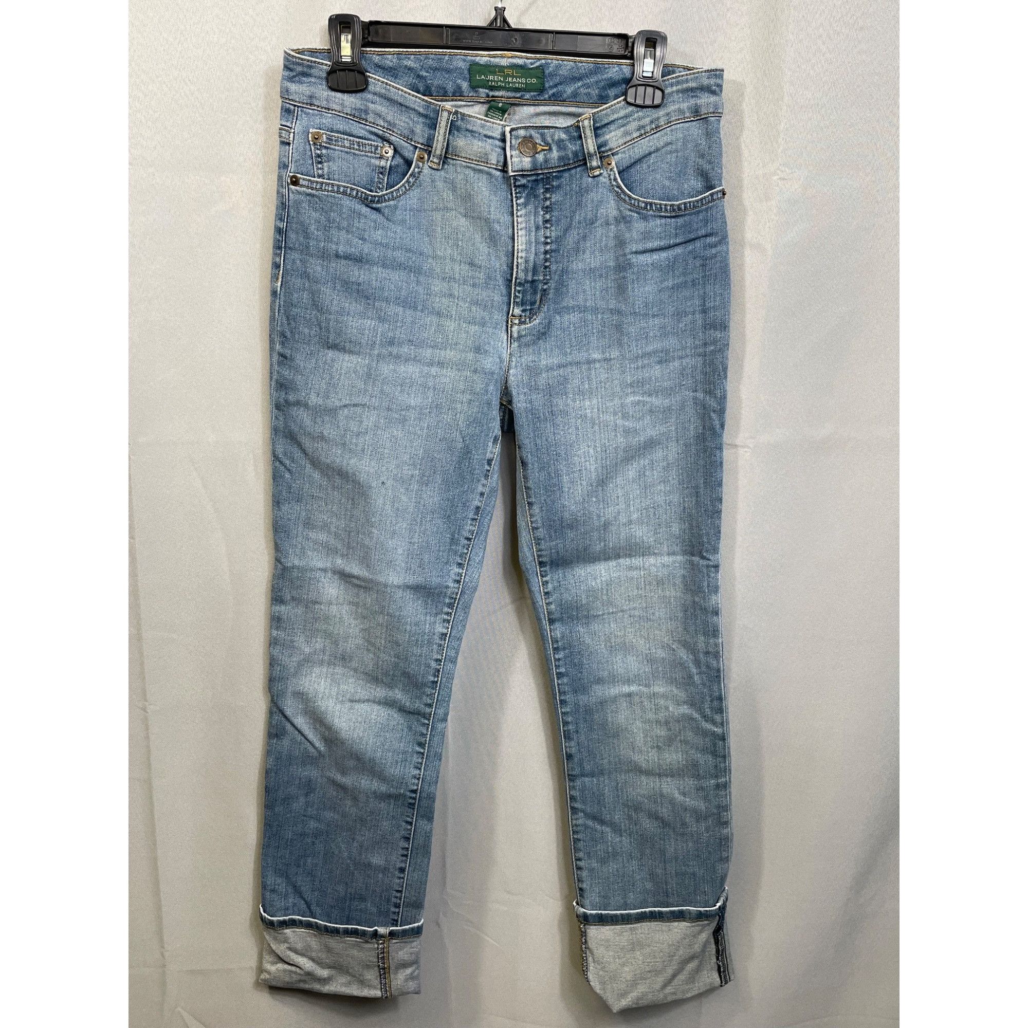 Lauren Ralph Lauren Lauren Ralph Lauren SKU 7551 WomensBlue Denim Straight Leg J Size 30" / US 8 / IT 44 - 1 Thumbnail