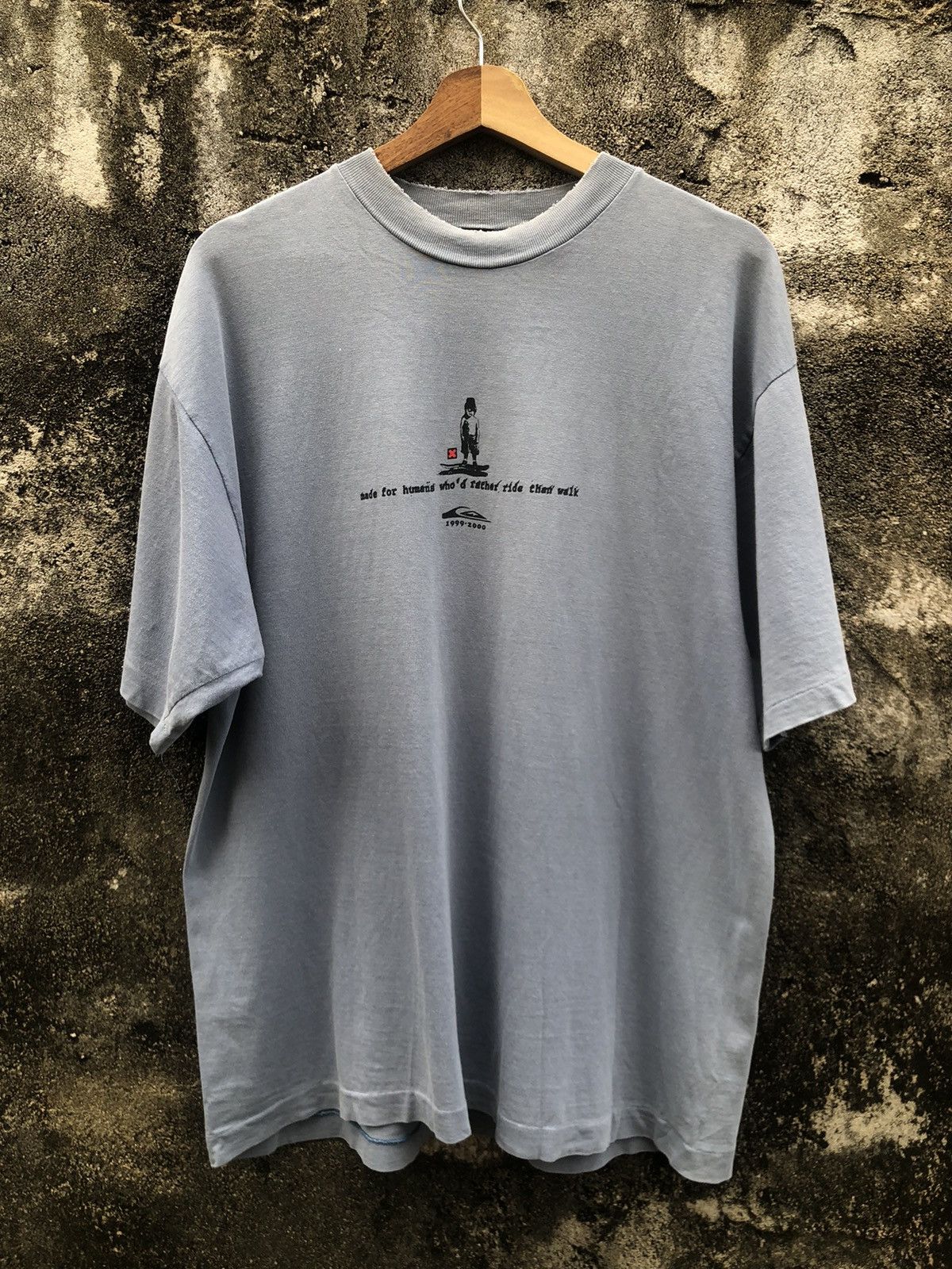 Quiksilver Vintage 99-00s Quiksilver Skate/Surf Tshirt Distressed Size US L / EU 52-54 / 3 - 2 Thumbnail
