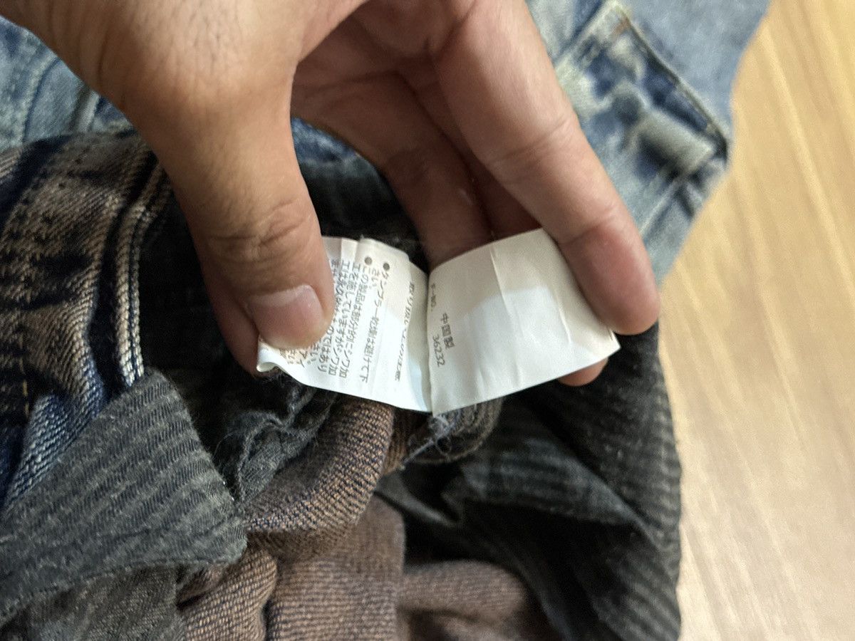 Nicole Club Nicole Club For Men Flare Multi Pocket Bondage Denim Jeans Size US 32 / EU 48 - 12 Thumbnail