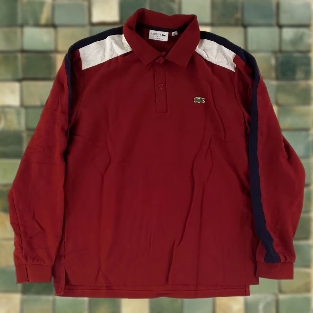 Lacoste × Supreme Supreme/lacoste white long sleeve polo | Grailed