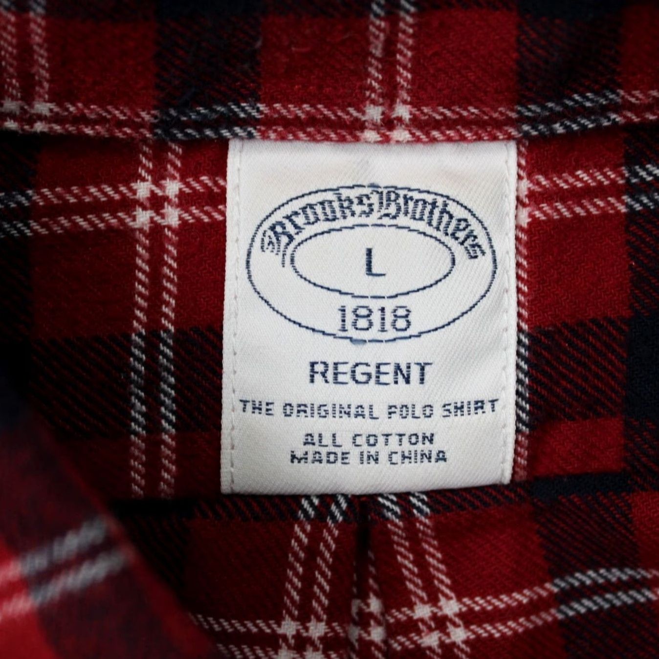 Brooks Brothers Brooks Brothers Regent Flannel Shirt Mens Large Red/Black Buffalo Plaid Cotton Shirt Size US L / EU 52-54 / 3 - 7 Thumbnail