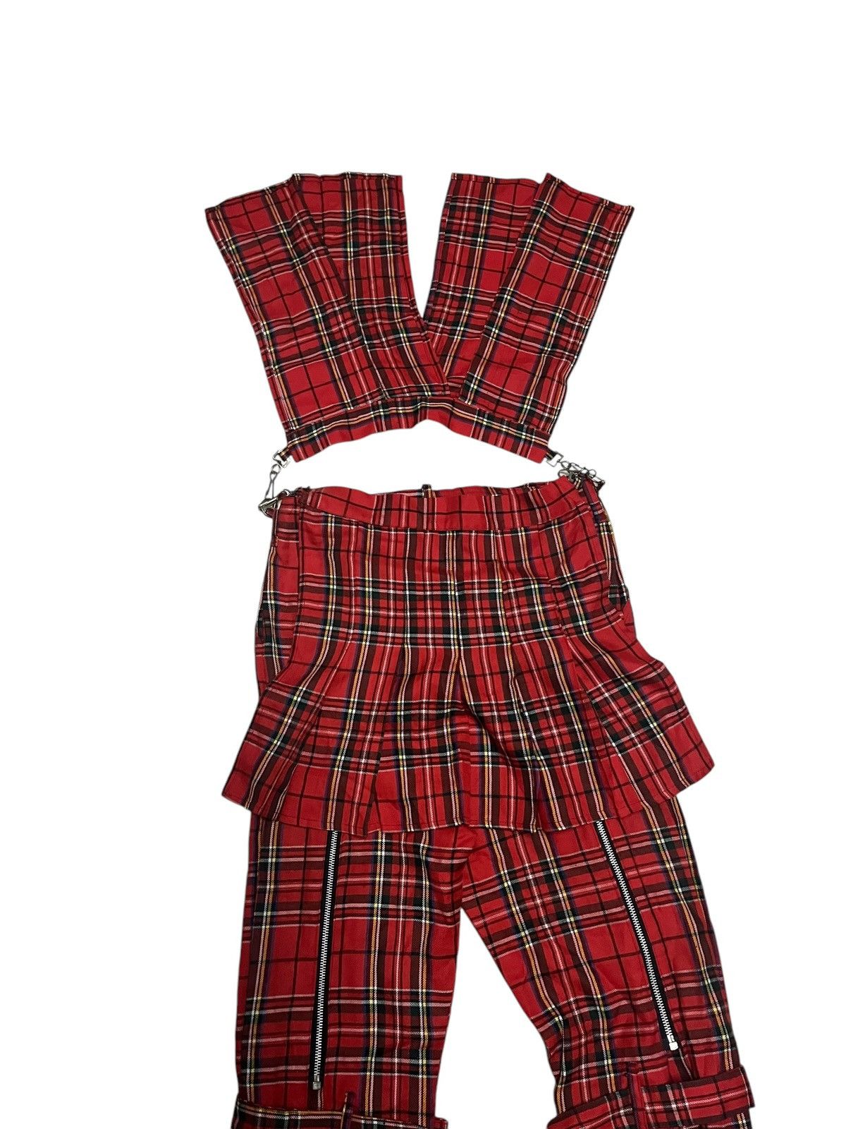 Japanese Brand 🔥Tartan Bondage Punk Checkered Seditionaries Pants Size US 30 / EU 46 - 14 Thumbnail