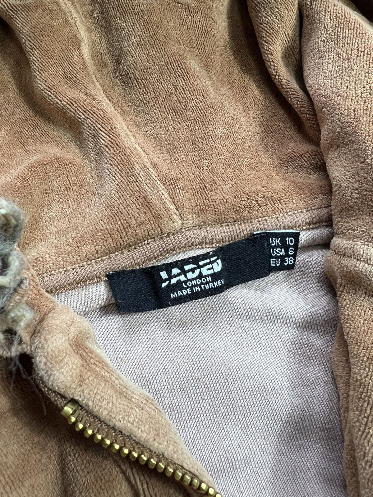 Jaded London Hysteric Glamour Faux Fur Jaded London Zip Y2k If Six Was Ni Size M / US 6-8 / IT 42-44 - 6 Thumbnail