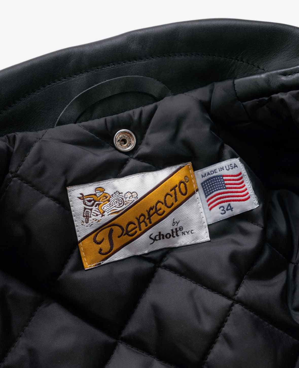 Schott Schott NYC 618 Perfecto black leather jacket – clean version Size US M / EU 48-50 / 2 - 10 Thumbnail
