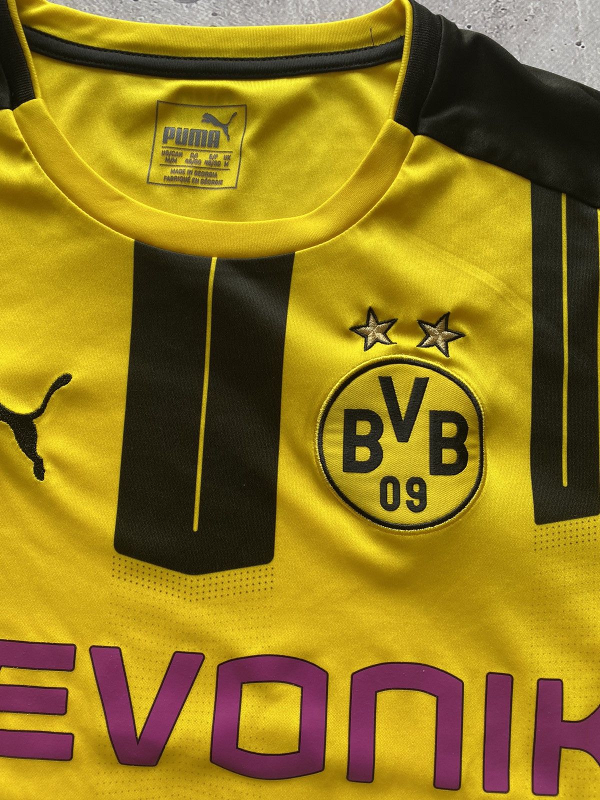 Puma × Vintage Puma BVB Borussia Dortmund Jersey Soccer Football Size US M / EU 48-50 / 2 - 4 Thumbnail
