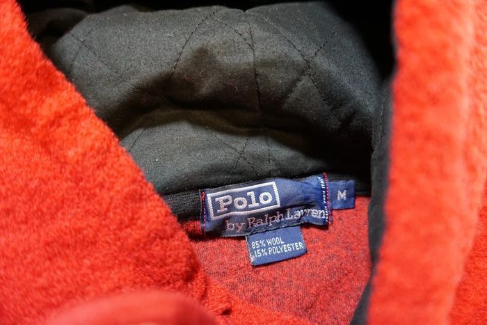 Polo Ralph Lauren Vintage Polo Ralph Lauren oversized fleece red pullover Size US M / EU 48-50 / 2 - 6 Thumbnail