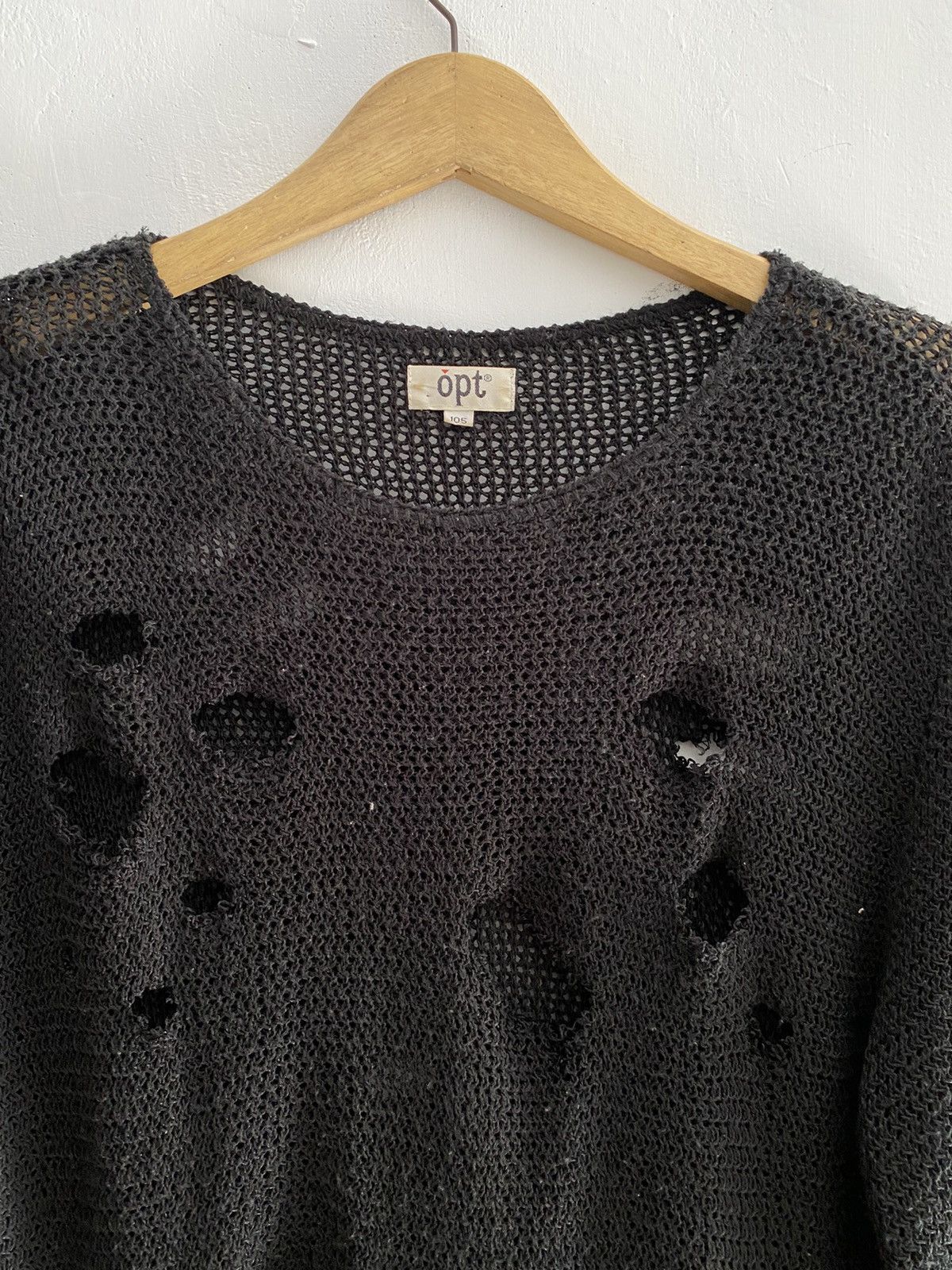 If Six Was Nine × Japanese Brand Opt japanese fishnet destroyed cut out cdg style Size US L / EU 52-54 / 3 - 4 Thumbnail