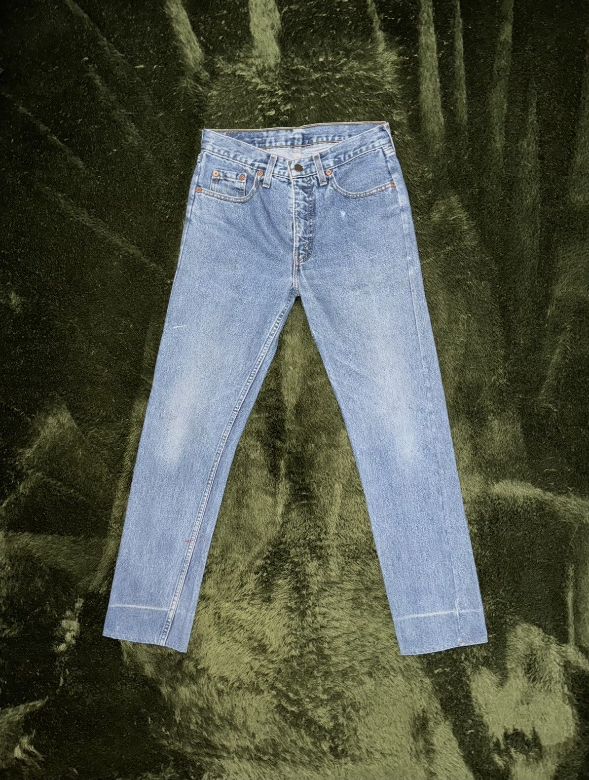 Levi's [W30/L32] 90s Levi’s 611 Orange Tab Washed Denim Pants Size US 30 / EU 46 - 1 Thumbnail