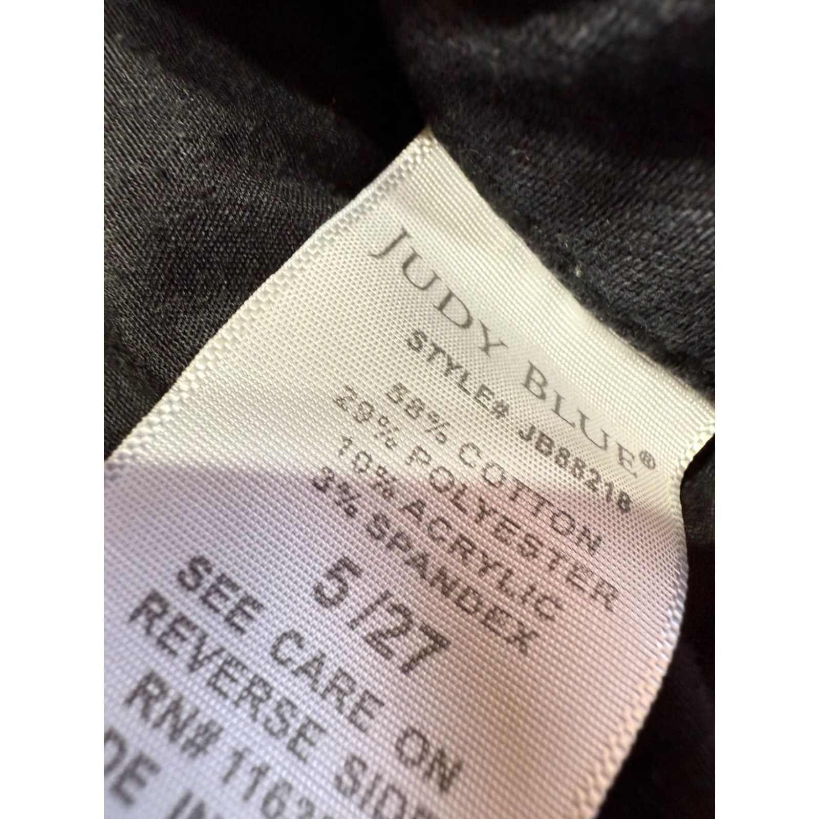 Denime Judy Blue Jeans Women's Size 5 Skinny Denim Stretch 5-Pocket Zip Mid Rise Charcoal Blue Gray Slim Regular Machine Washable Size 27" / US 4 / IT 40 - 6 Thumbnail