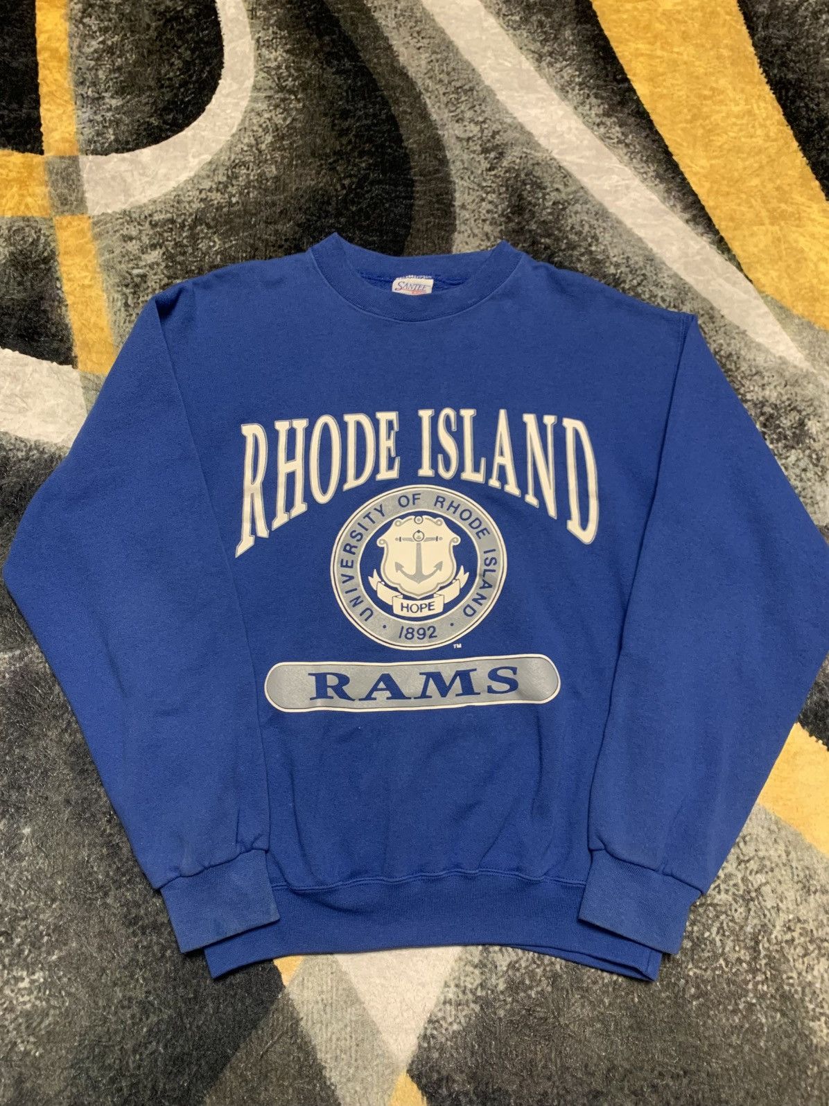 Vintage Vintage Rhode Island University Sweatshirt Size ONE SIZE - 1 Thumbnail