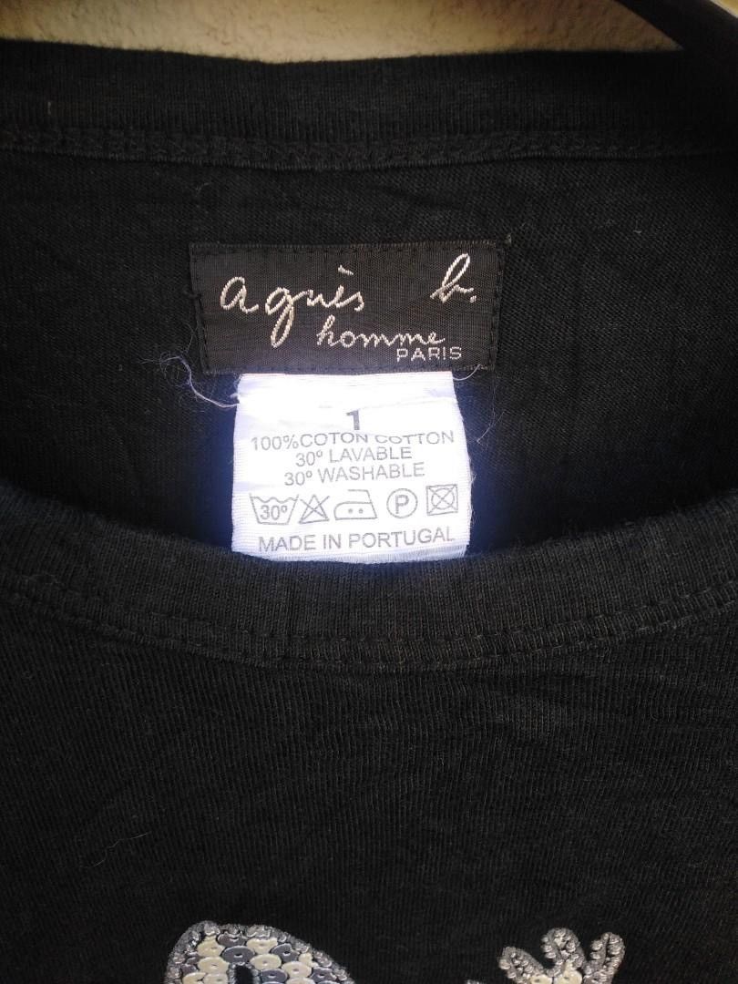 agnes b. Agnes b. Homme Sequin Lizard LS Tee Size US S / EU 44-46 / 1 - 4 Thumbnail