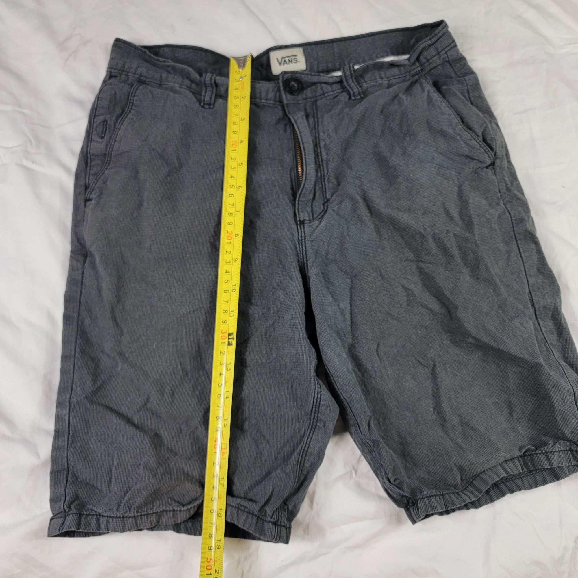 Vans Vans Mens Size 30 Gray Casual Shorts Outdoors Summer Beach H Size US 30 / EU 46 - 9 Thumbnail