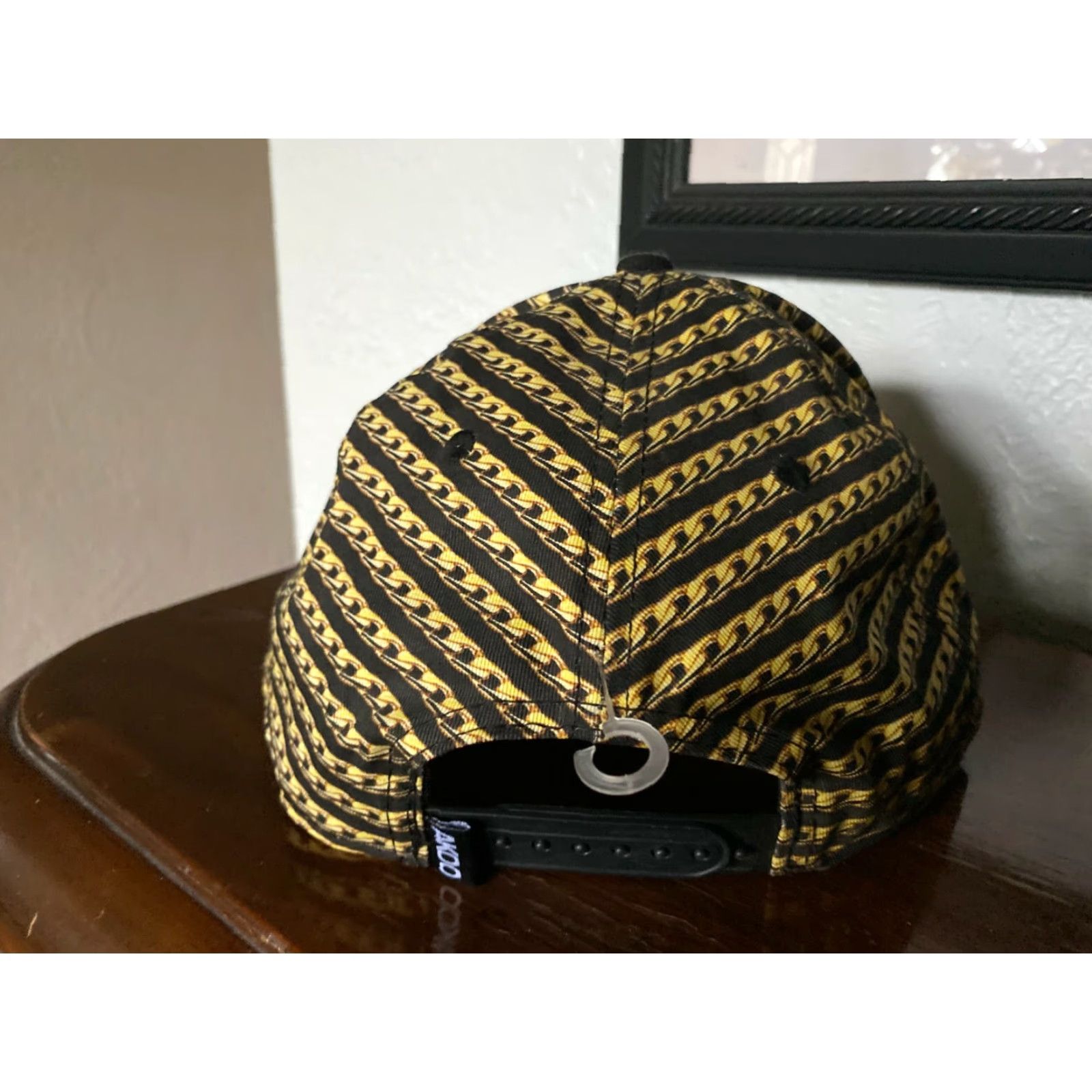 New Era New Era Hip Hop Gold Chain Print SnapBack 9Fifty Hat Cap Size ONE SIZE - 3 Thumbnail