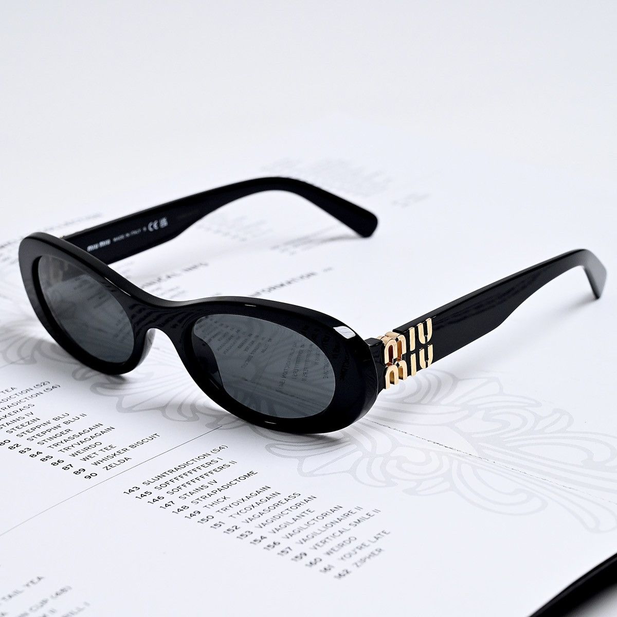 Miu Miu MIU MIU 0MU 06ZS SUNGLASSES Size ONE SIZE - 2 Thumbnail