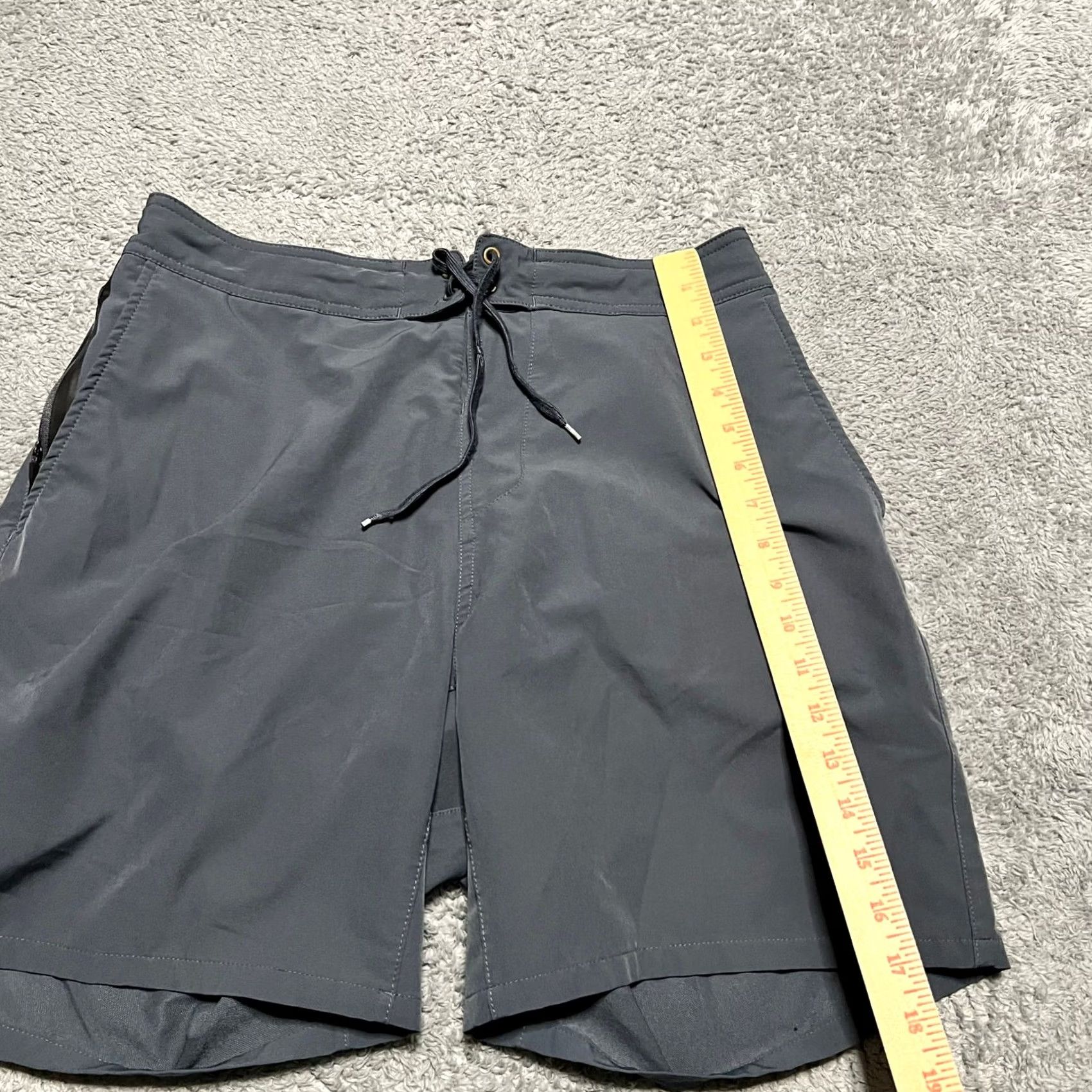 Ten Thousand Ten Thousand Shorts Mens Large Blue Foundation 7" Lined Drawstring Running Size US 33 - 6 Thumbnail