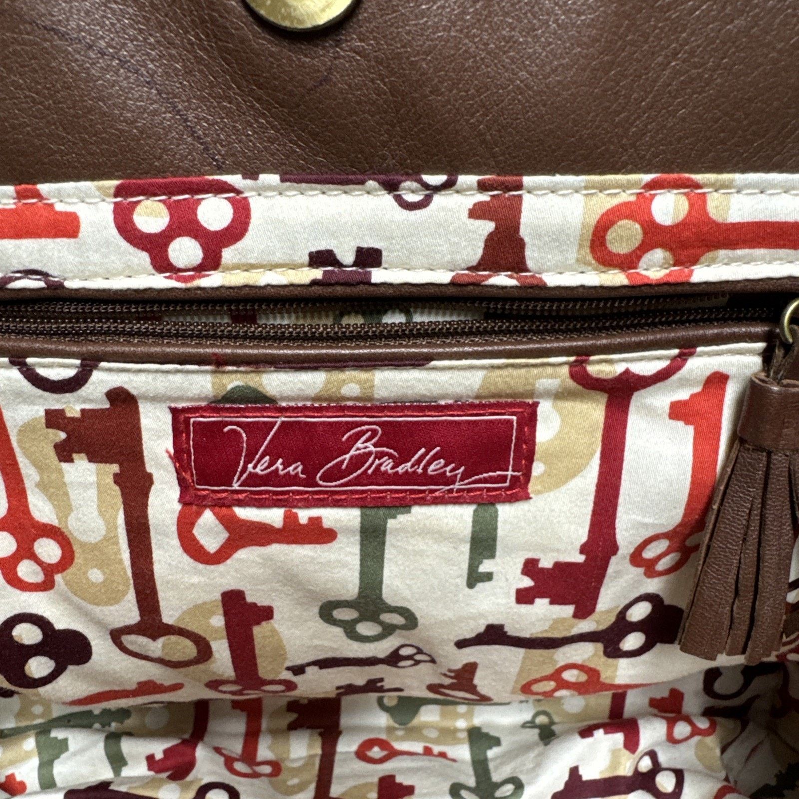 Vera Bradley Vera Bradley Purse Quilted Wool Leather Boho Retro Y2K Size ONE SIZE - 11 Thumbnail