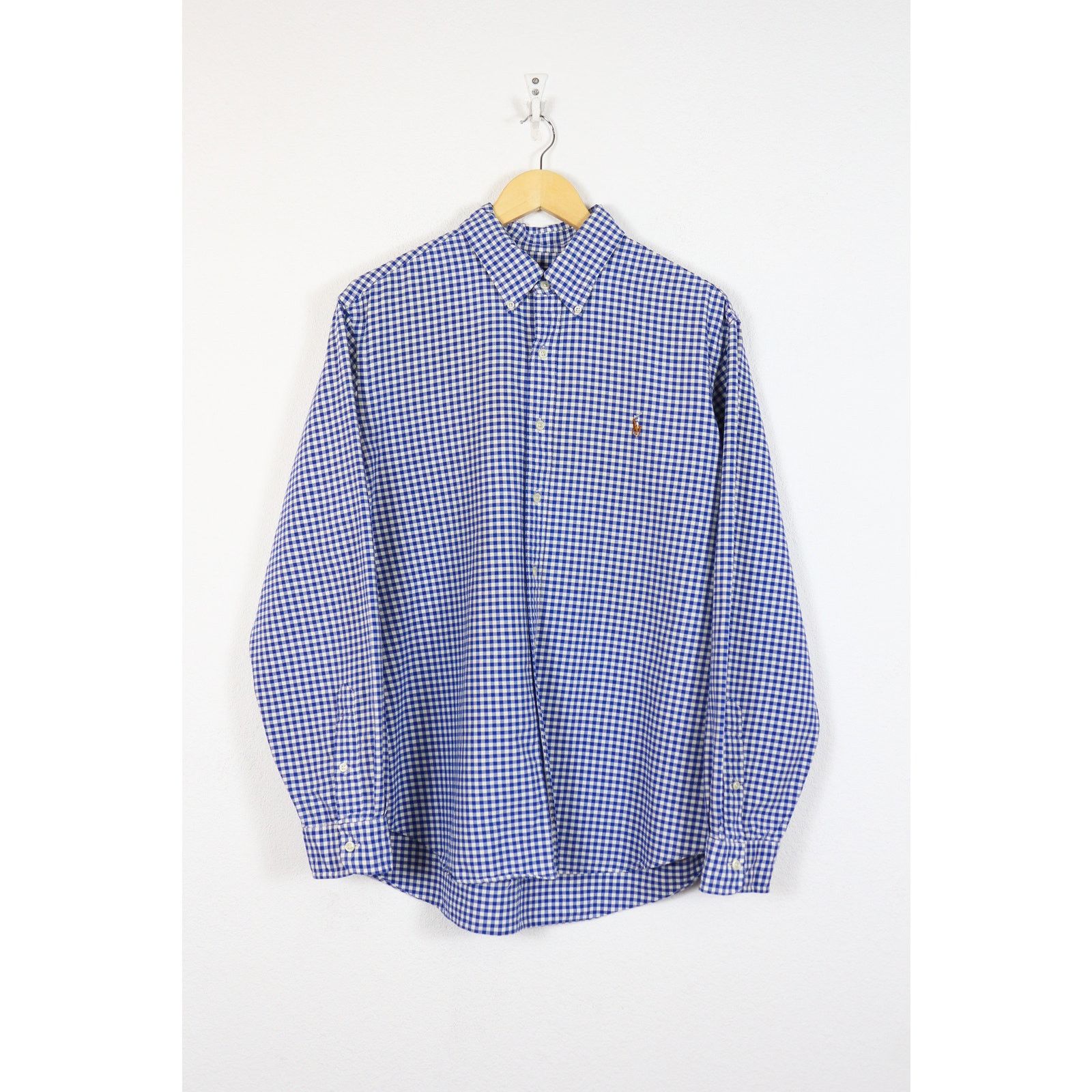 Polo Ralph Lauren Polo Ralph Lauren Pony Logo Check Oxford Shirt XL Size US XL / EU 56 / 4 - 1 Thumbnail