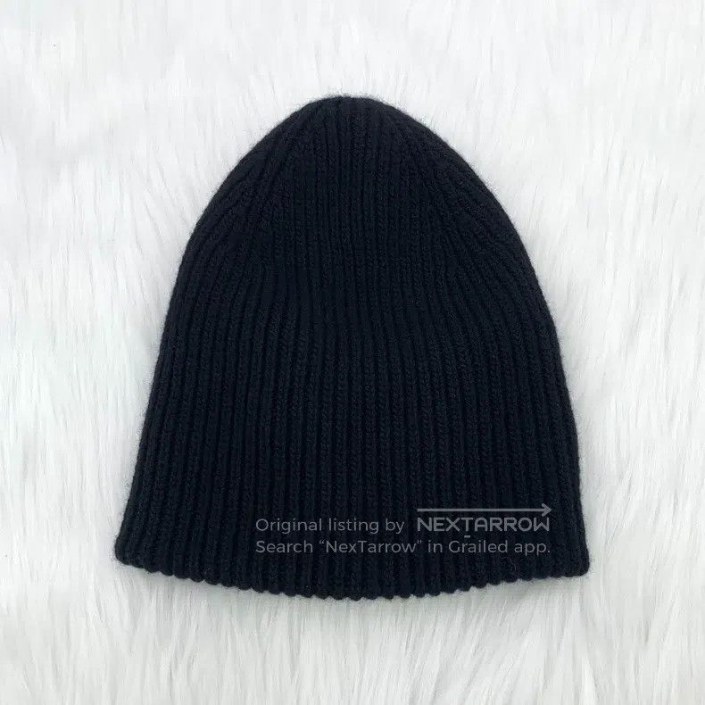 Louis Vuitton Louis Vuitton Black logo brand wool knit wool hat wool hat Size ONE SIZE - 3 Thumbnail