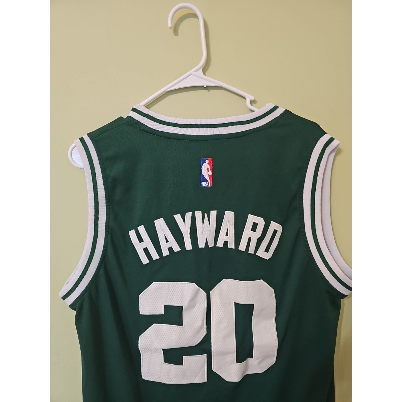 Nike Gordon Hayward NBA Boston Celtics Green Nike Jersey Sz M +4 Size US M / EU 48-50 / 2 - 9 Thumbnail