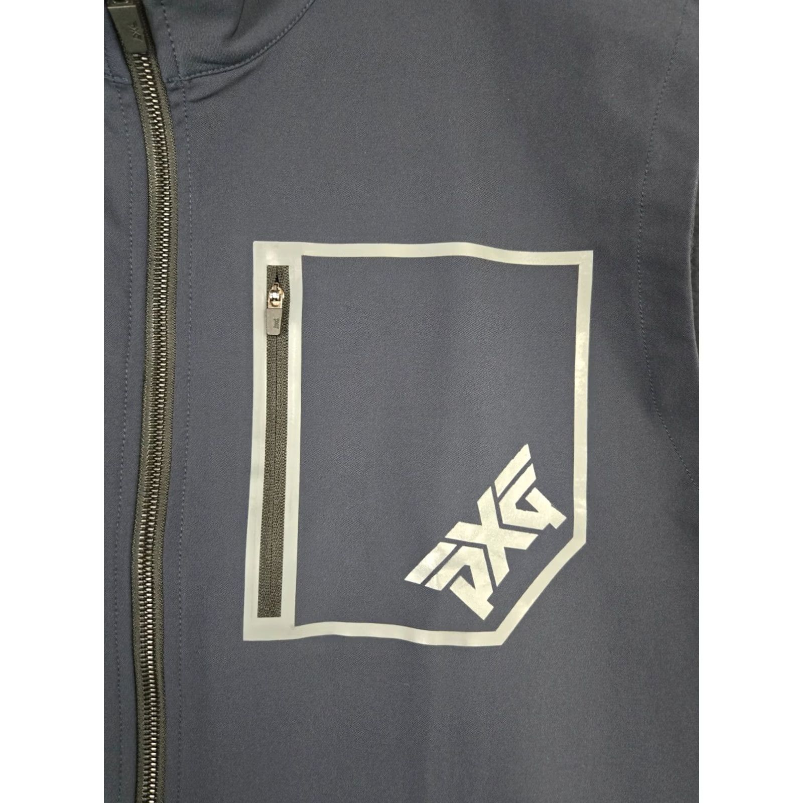Vintage PXG Mens Size 2XL Canvassed Nylon Full Zip Vest Navy Blue Golf Sleeveless Size US XXL / EU 58 / 5 - 4 Thumbnail