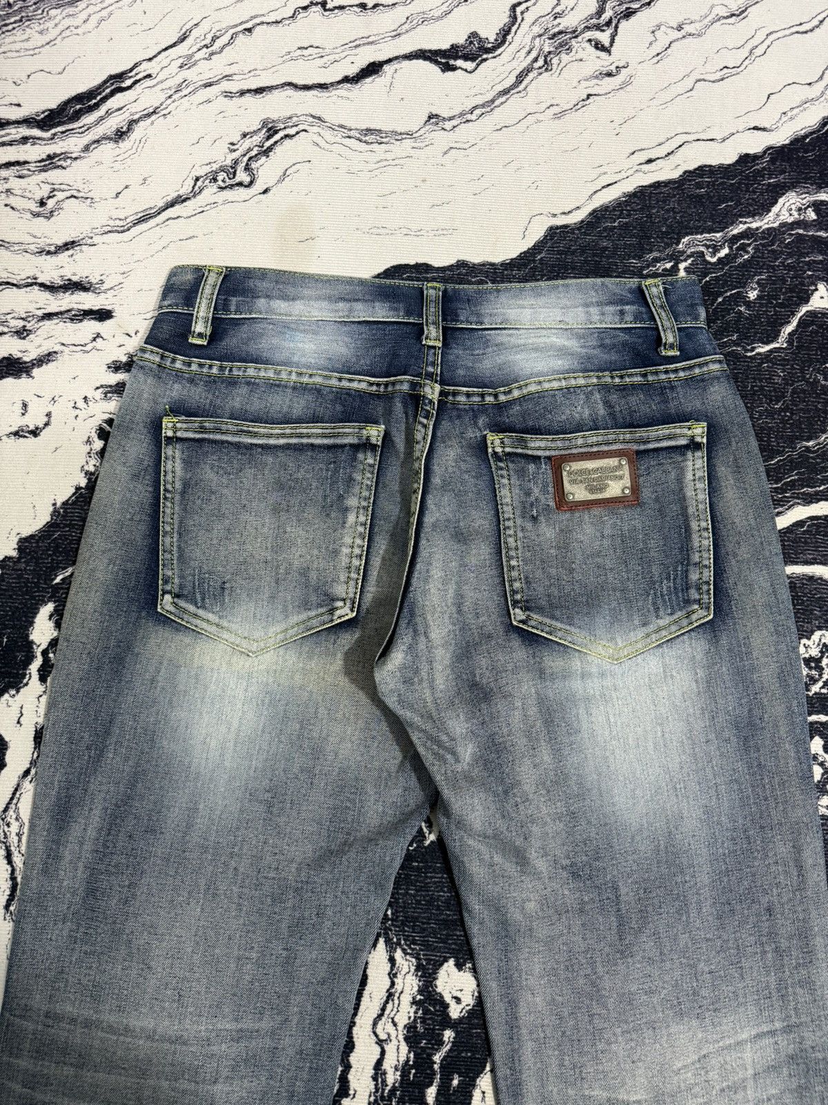 Dolce & Gabbana Vintage Dolce & Gabbana acid wash jeans loose fit Size US 32 / EU 48 - 2 Thumbnail