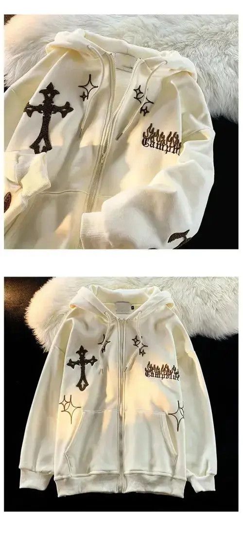 Other Embroidered Cardigan Hoodies Size US XL / EU 56 / 4 - 3 Thumbnail