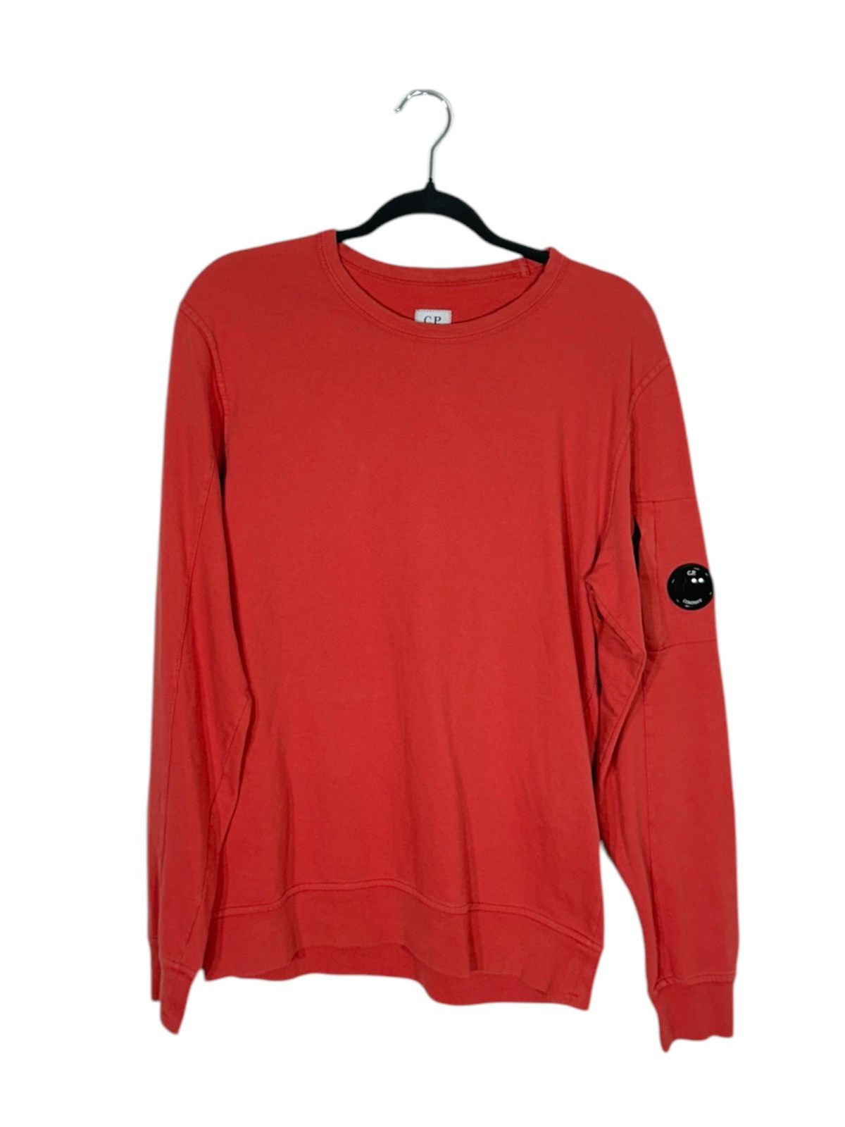 Orange crewneck sweatshirt Company 00s vintage rare