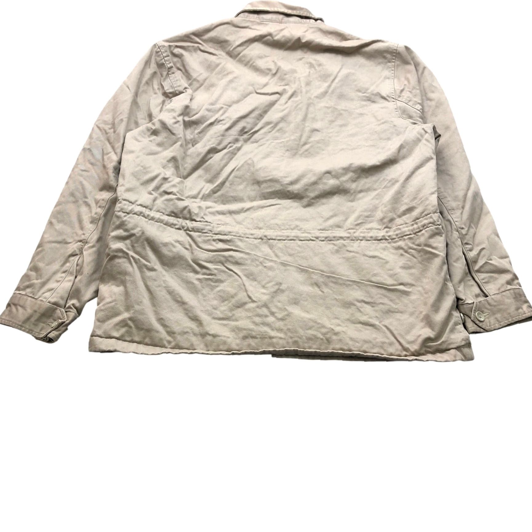 Old Navy VINTAGE Old Navy Field Utility Jacket Mens Large L Tan Camo Lined Barn Coat Jacket Size US L / EU 52-54 / 3 - 5 Thumbnail