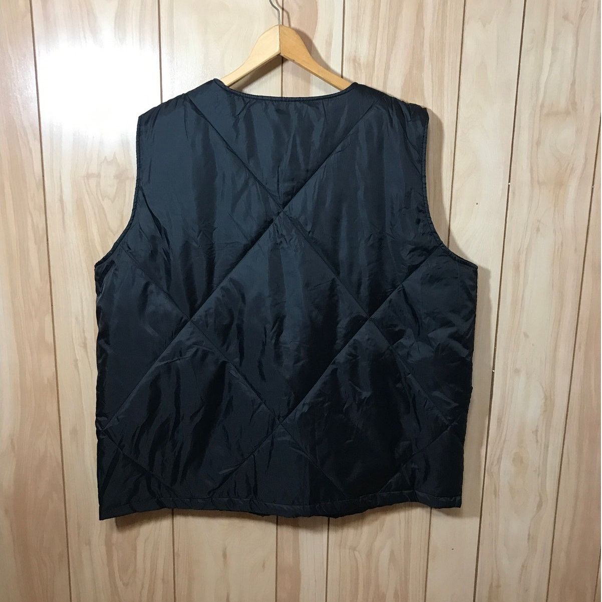 Other Socialite Black Quilted High Neck Zipper Vest Plus One Size Size ONE SIZE - 2 Thumbnail