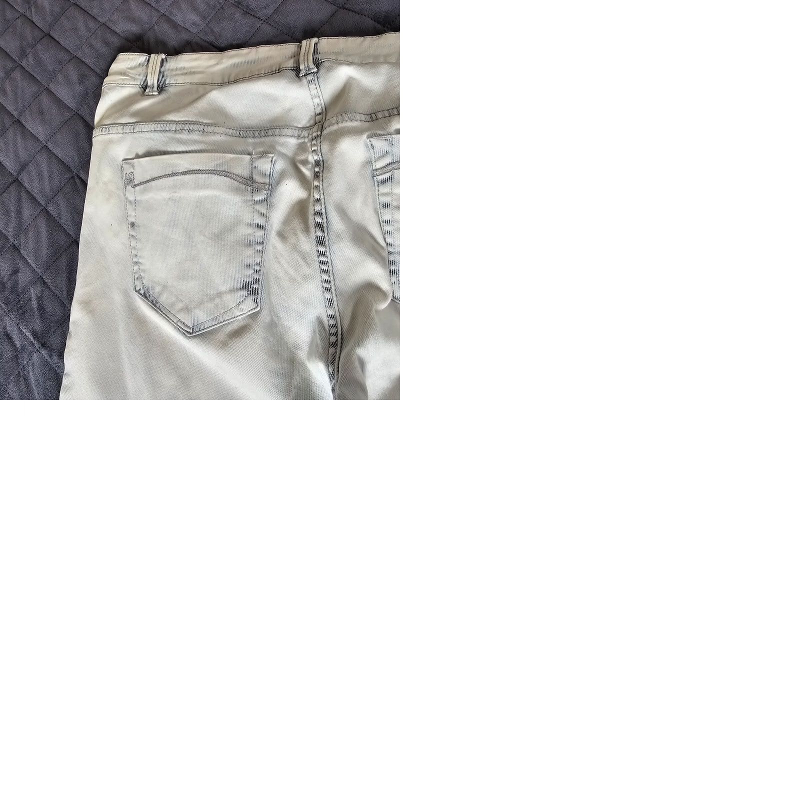 Nanette Lepore Nanette Lepore Jeans Womens Ankle Skinny Size 4 Caitlyn Light Wash Denim 28in Inseam Regular Rise 5-Pocket Stretch Blue Pants Size 27" / US 4 / IT 40 - 9 Thumbnail