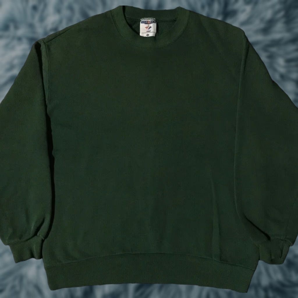 Jerzees Vtg 90s Jerzees Faded Sweatshirt M USA Track Surf Skate Grunge PE Biker Punk 80s Hoodie Mens M Green USA 80s 90s Grunge Punk Surf Track Size US M / EU 48-50 / 2 - 1 Thumbnail