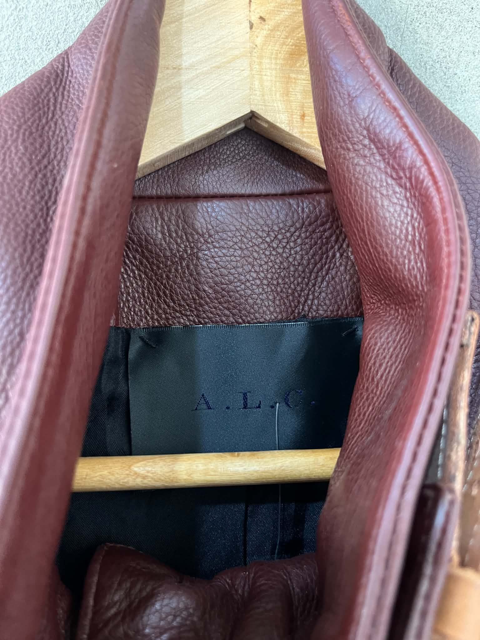 A.L.C. A.L.C Shaw leather jacket Size XXS / US 00 / IT 34 - 3 Thumbnail