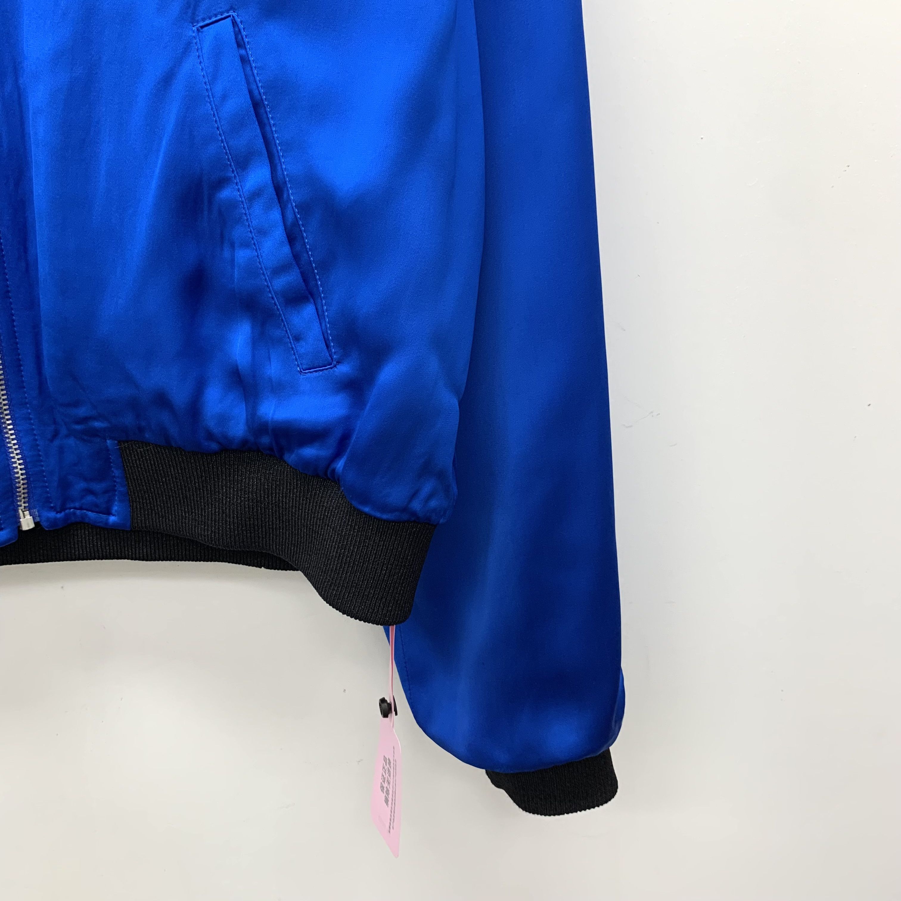 Saint Laurent Paris Saint Laurent Jacket – Blue (Size S) Size S / US 4 / IT 40 - 4 Thumbnail