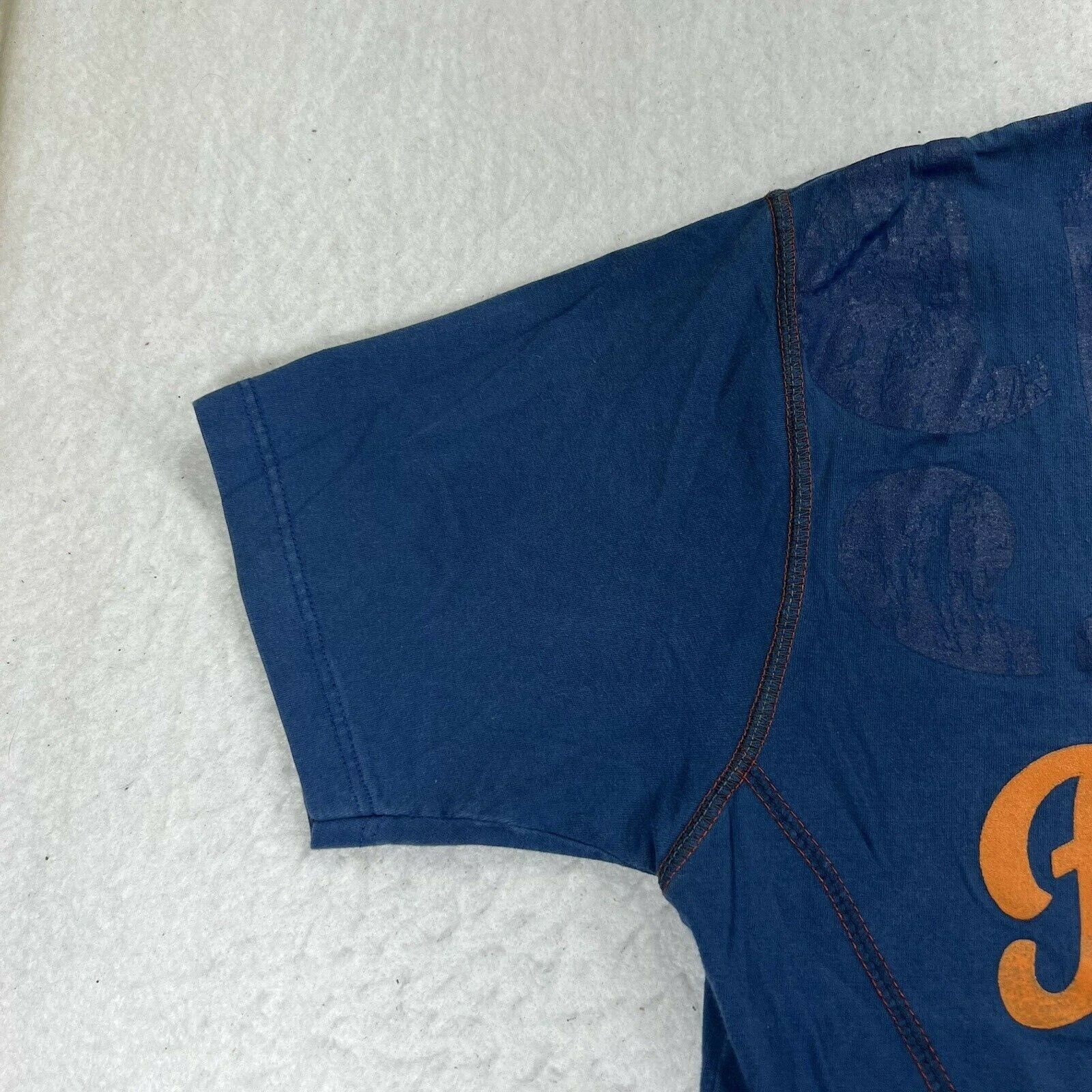 Nike Nike Dri Fit Large Vai Fundo Blue Athletic Graphic T Shirt Size US L / EU 52-54 / 3 - 5 Thumbnail