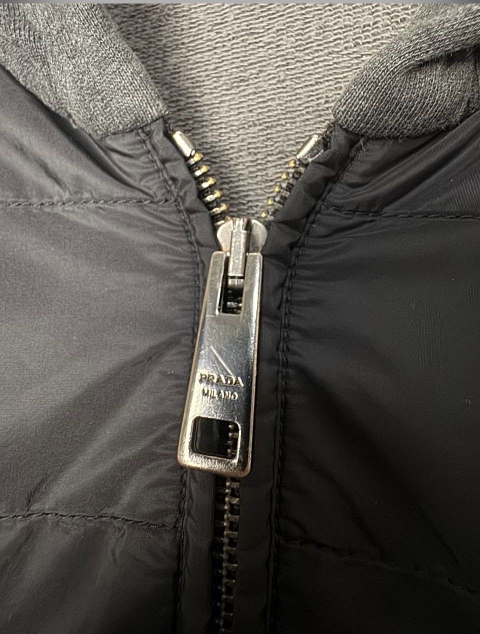 Prada Prada FW2017 Nylon Padded Hooded Jacket Size US L / EU 52-54 / 3 - 7 Thumbnail